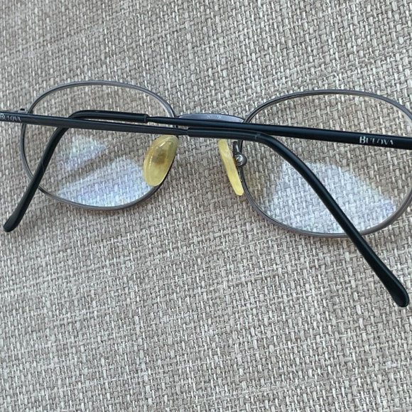 Bulova Women Eyeglasses BLACK PEWTER SIGNATURE LONDON Glasses 50[]18 140 Frame main image 4